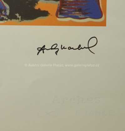  / Černý nosorožec / Andy Warhol