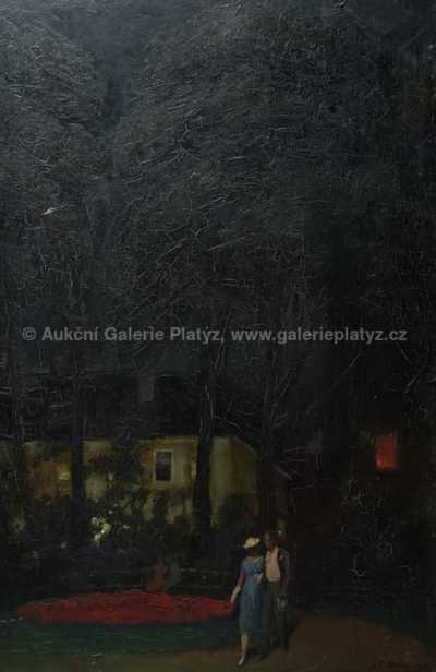  / Noční park / Josef Tomáš Blažek