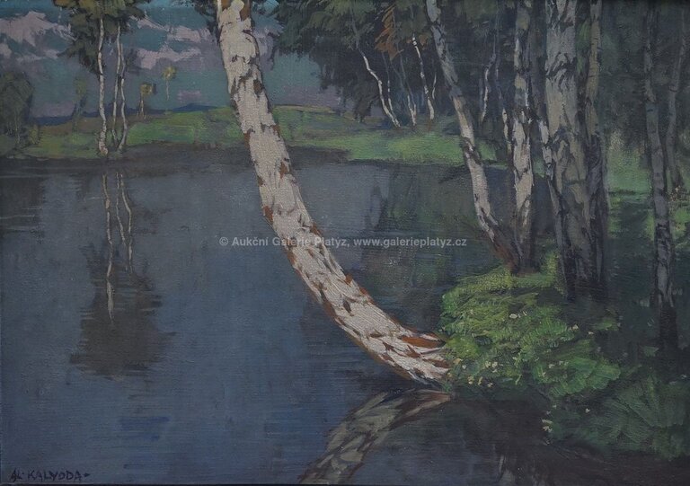  / Břízy u vody / Alois Kalvoda