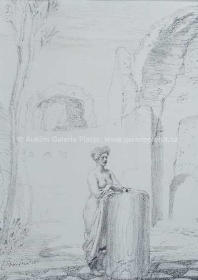  / Vzpomínka na starý Řím / Max Švabinský