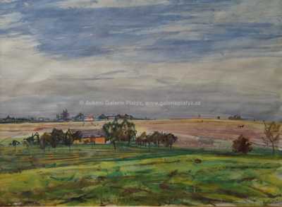  / Stavení pod kopcem / Vojtěch  Sedláček