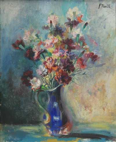  / Kytice ve váze / Václav  Pavlík