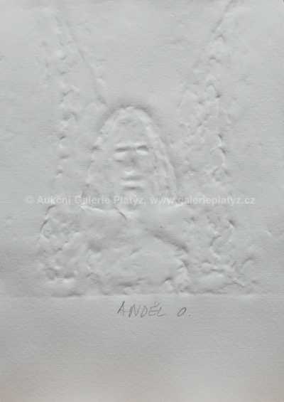  / O. anděl - hlava  / Olbram Zoubek