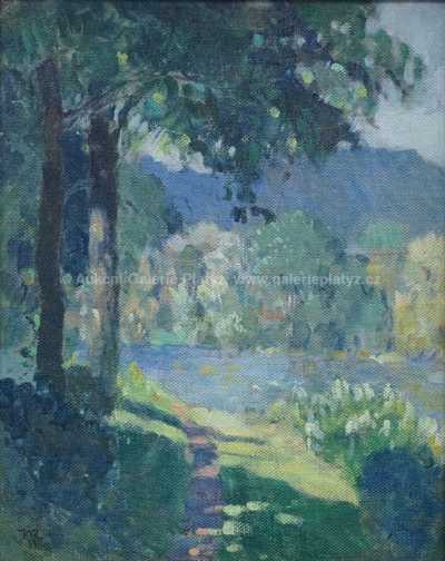  / Cesta u řeky / Karel Vik