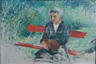  / Na lavičce / Ludvík Kuba