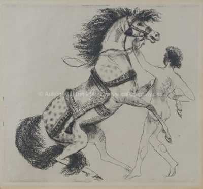  / Jezdec s koněm / Antonín Procházka