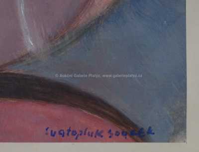  / Dívka s kytarou / Svatopluk  Souček