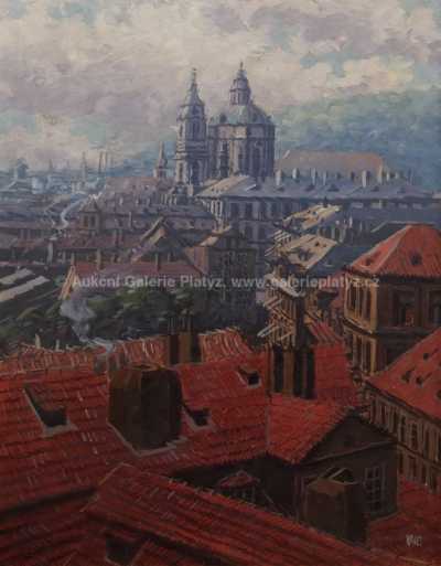  / Pražské střechy / Josef Vaic