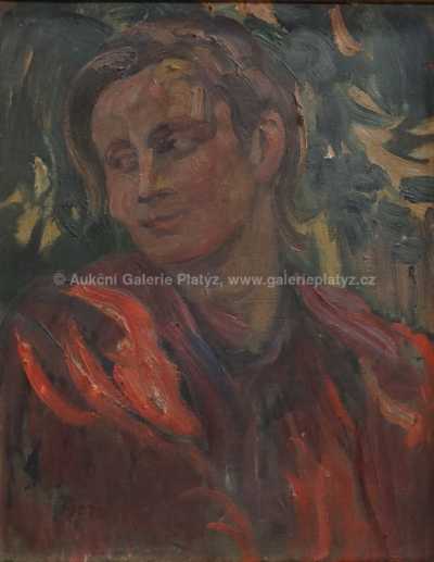  / Portrét / Dora Hitz