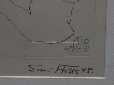  / Zahnání stymfálských dravých ptáků / Emil Filla