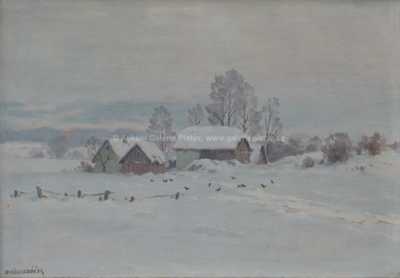  / Zímní motiv / František Daněk - Sedláček