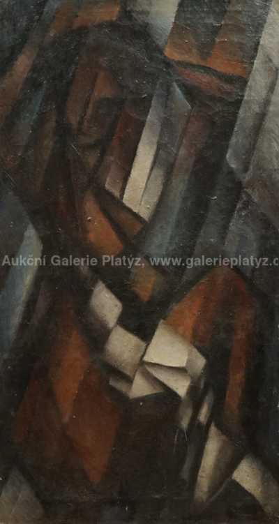  / Kubistická dívka /   Neznačeno