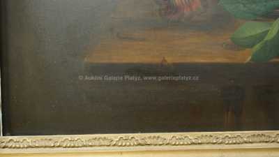  / Zátiší s kyticí / Leopold Brunner