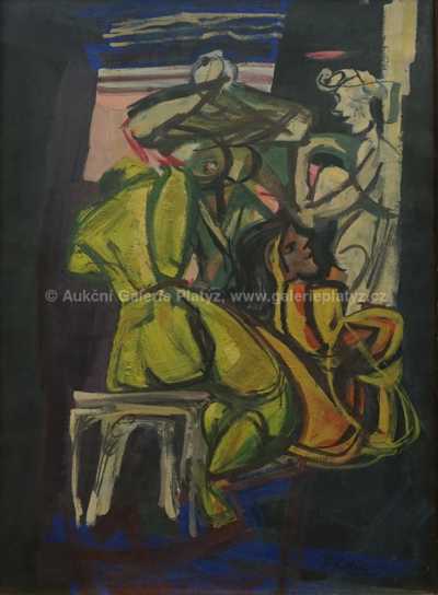  / Ženy v lázni / Pravoslav Kotík