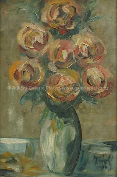  / Kytice ve váze / Miloslav  Holý