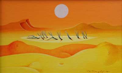  / Solné jezero v Namibii / Josef Velčovský