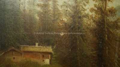  / Alpský motiv / Anton Pick