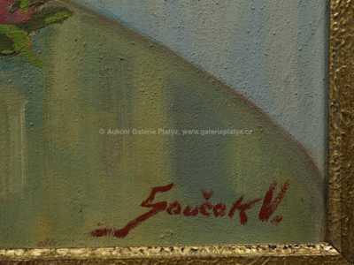  / Zátiší s kyticí / Václav Souček