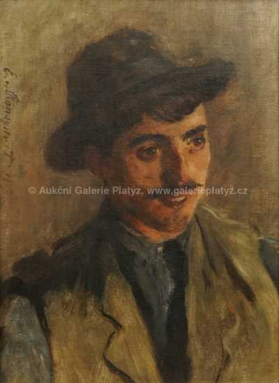  / Muž v klobouku /   Autor neurčen