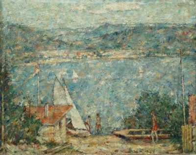  / U plachetnice / Vilém (Willi) Nowak