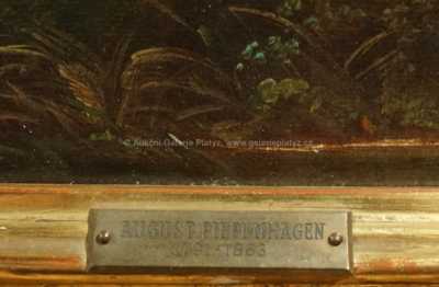  / Stromy pod strání / A. B. Piepenhagen