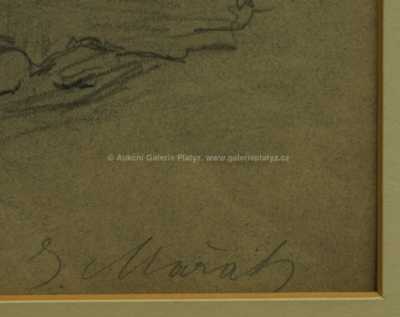  / Ulička / Julius Mařák