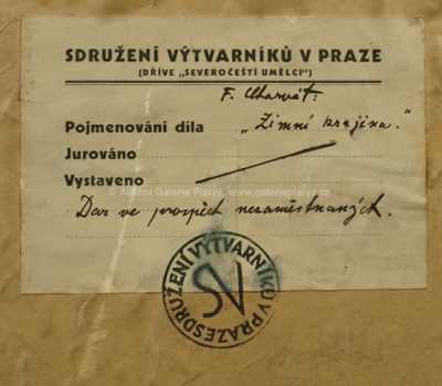  / Zimní krajina / František Charvát