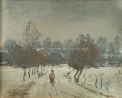  / Zimní krajina / František Charvát