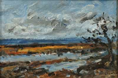  / Pohled na rybník / František Líbal