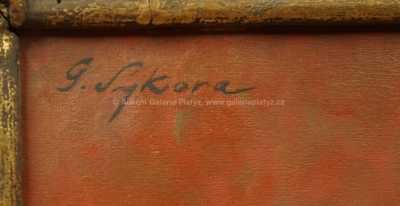  / Ležící dívka / Gustav Sýkora