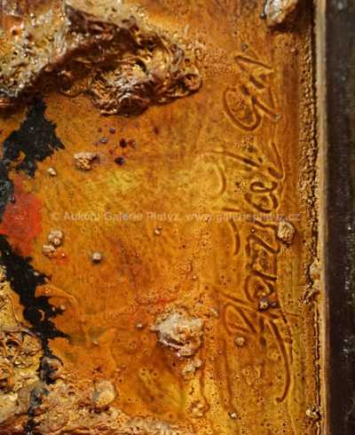  / Požár lesní chaty / František Blažíček