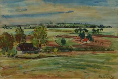  / Stavení v krajině / Vojtěch  Sedláček