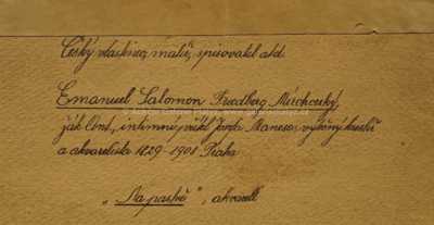  / Konvolut dvou kusů / E.S. Mírohorský