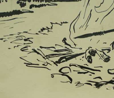  / Pravěcí lovci u ohně / Zdeněk Burian