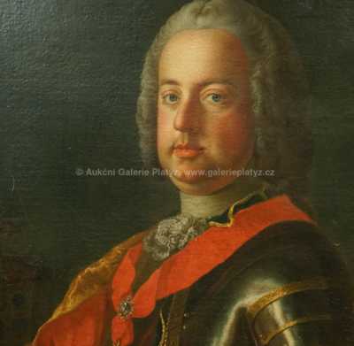 / Portrét Františka I. Štěpána Lotrinského /   Neznačeno