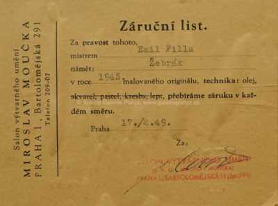  / Žebrák / Emil Filla