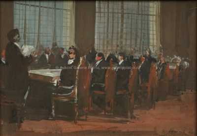  / U dlouhého stolu / Karel Souček (Bor)