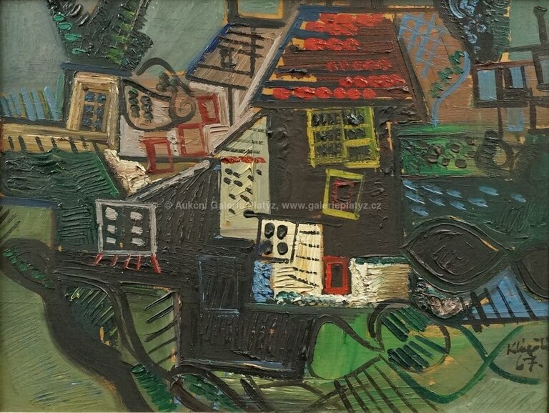  / Mezi domky / Jaroslav Klápště