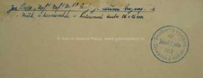  / Pašík s harmonikou / Josef Lada