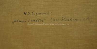  / Zimní slunéčko / Karel Jan Sigmund