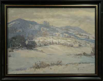 Jára F. Panuška junior - Zasněžený hrad