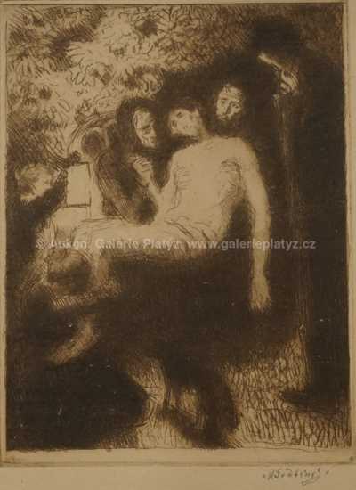  / Konvolut tří kusů / Max Švabinský