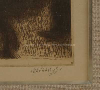  / Konvolut tří kusů / Max Švabinský