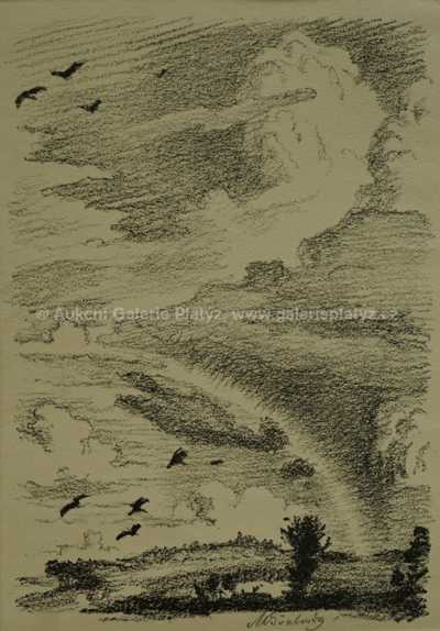  / Konvolut čtyř kusů / Max Švabinský