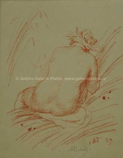  / Konvolut čtyř kusů / Max Švabinský