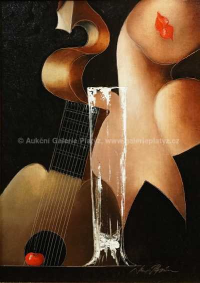  / Loutnistka / Jan Rapin