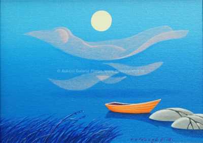  / Ranní mlhy nad jezerem Orivesi / Josef Velčovský