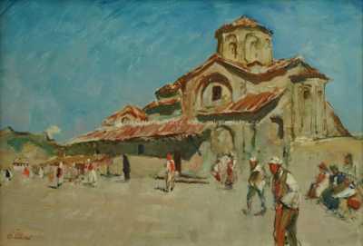  / Kostel v Ochridu / Otakar Číla