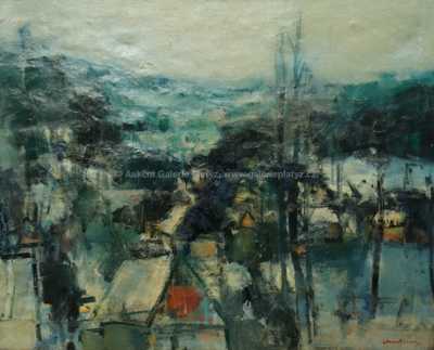  / Pohled na vesnici / Milan Martinec
