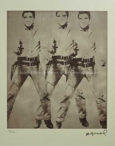  / Triple Elvis / Andy Warhol